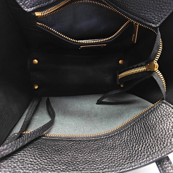 Amy Small Calfskin Black