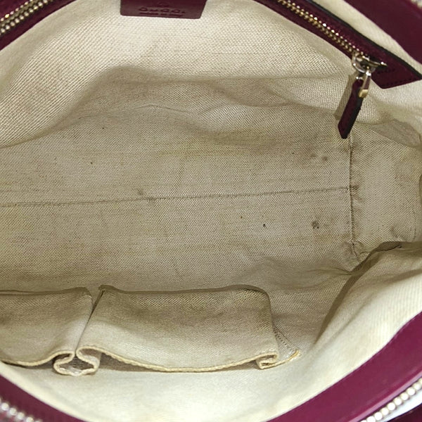 Monogram Canvas Tote Bag Brown