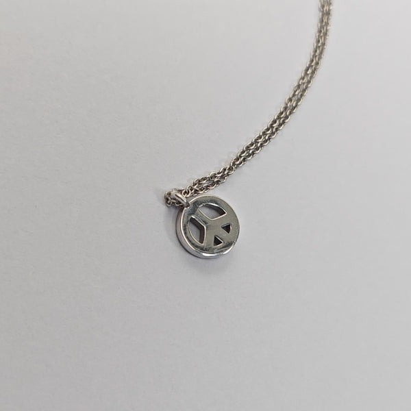 18k White Gold Silver Necklace