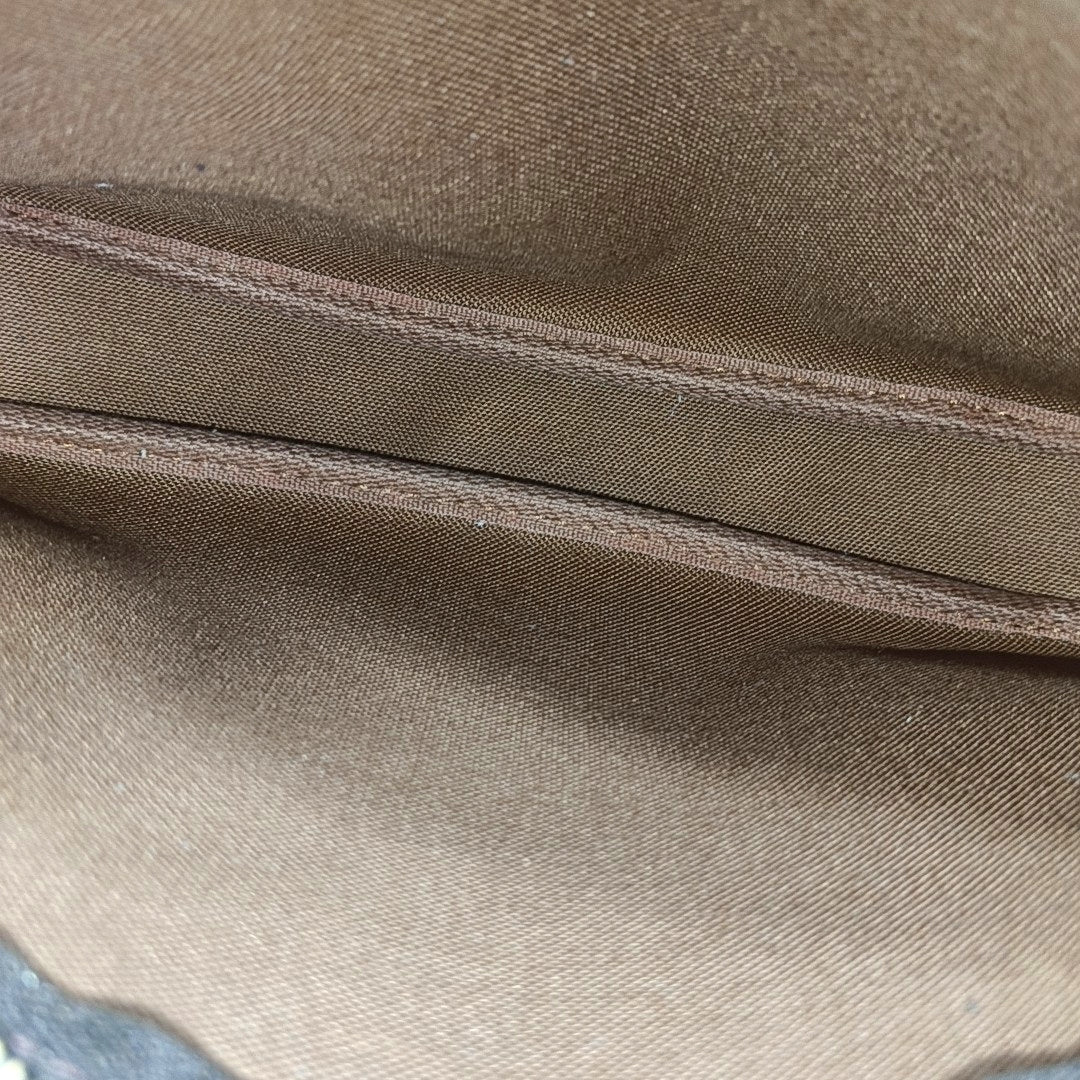 ACCESSOIRES Monogram Coated Canvas Brown