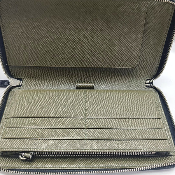 Saffiano Calfskin Wallet Black