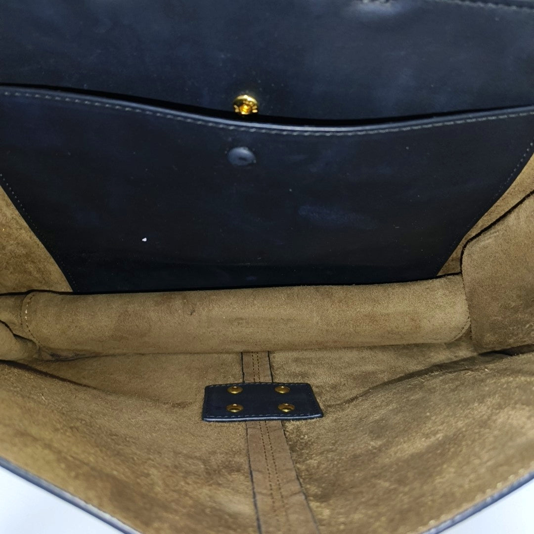 Kan U Large Lambskin Black