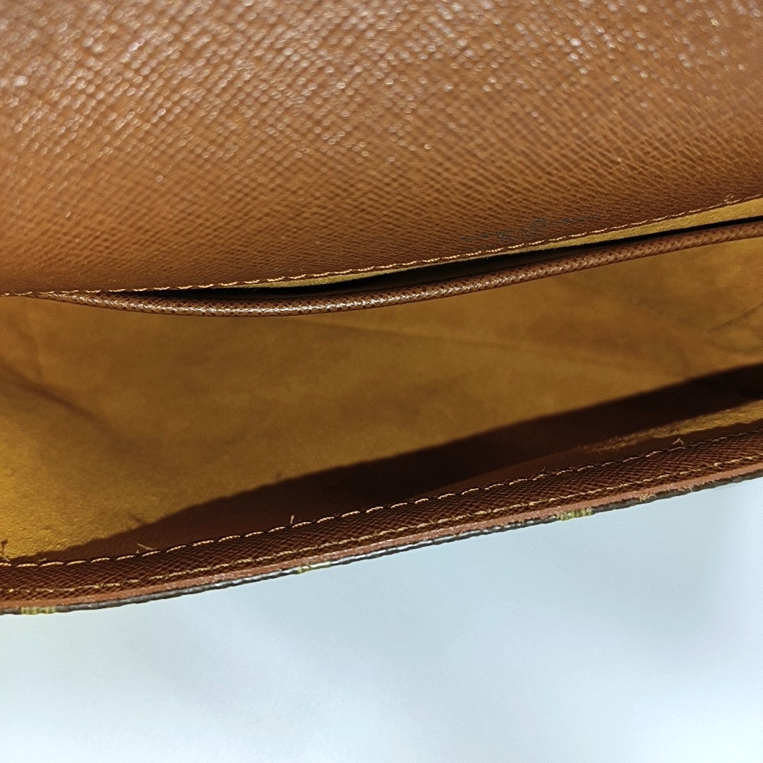 MUSETTE TANGO Monogram Coated Canvas Brown