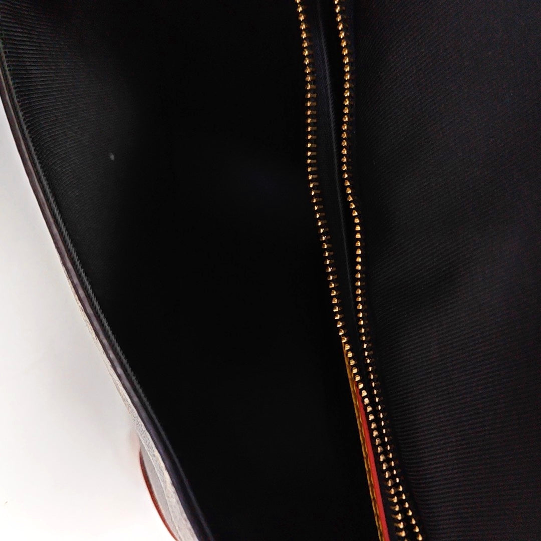 DIANE Monogram Coated Canvas Brown