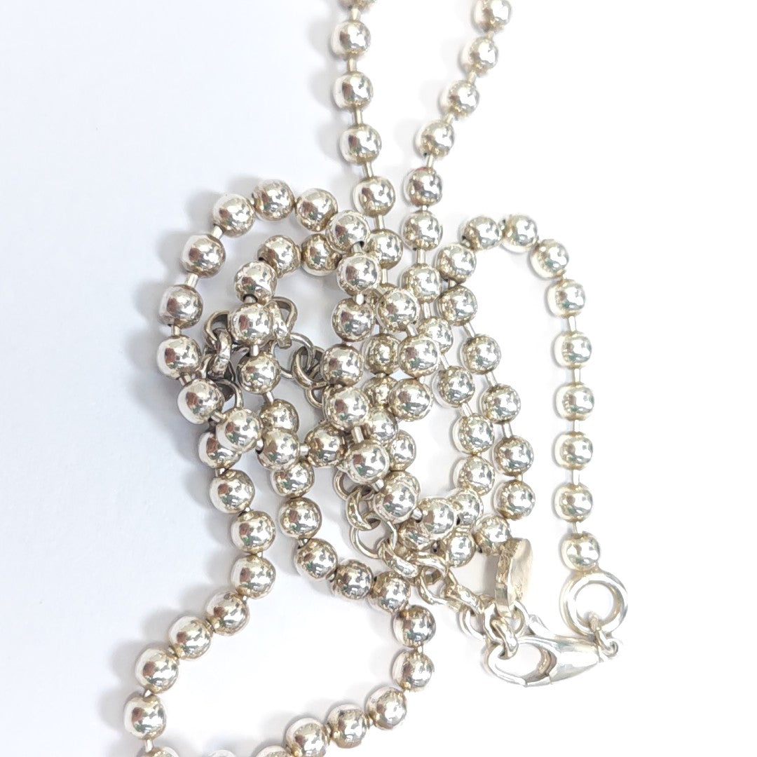 Interlocking G 925 Sterling Silver Necklace