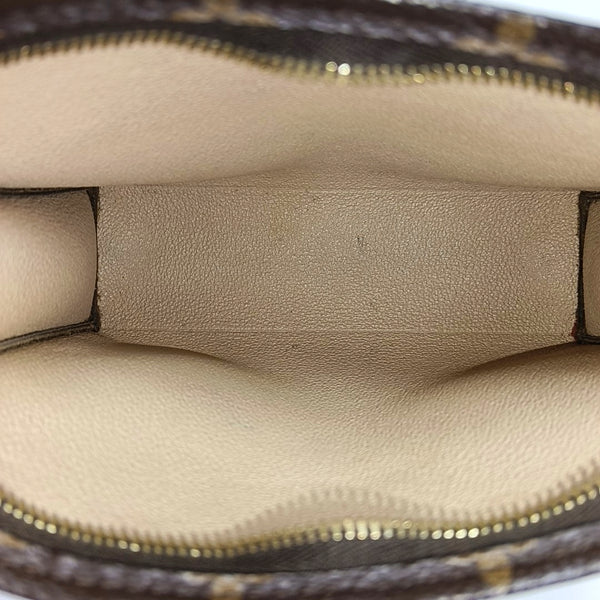 TOILET POCKET 19 Monogram Coated Canvas Brown