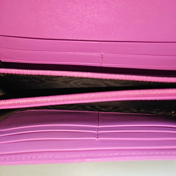 GG Marmont Super Mini Quilted Calfskin Pink Wallet