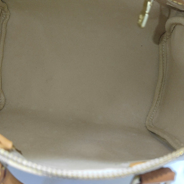 SPEEDY 25 Damier Azur Coated Canvas White