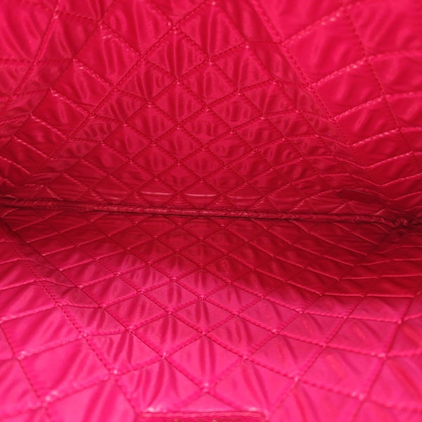 BOY CHANEL Large Quilted Calfskin Pink