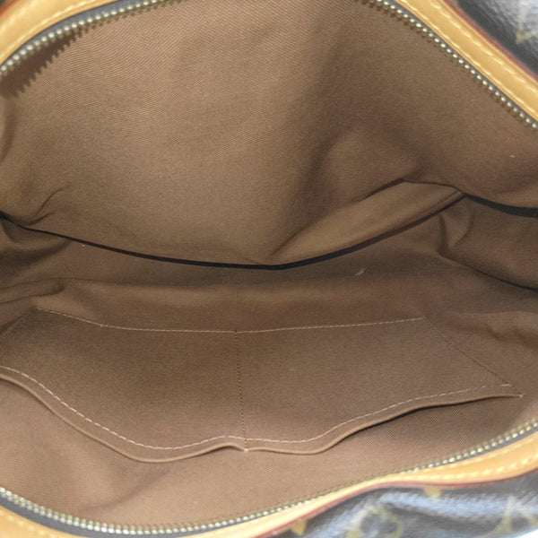 STRESA Monogram Coated Canvas Brown