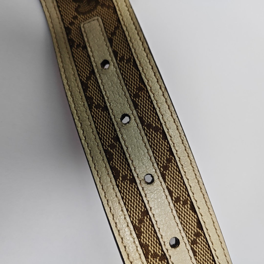 Fabric Belt Beige