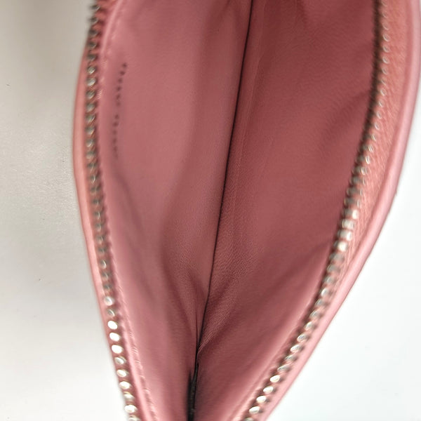 Lambskin Card Holder Pink