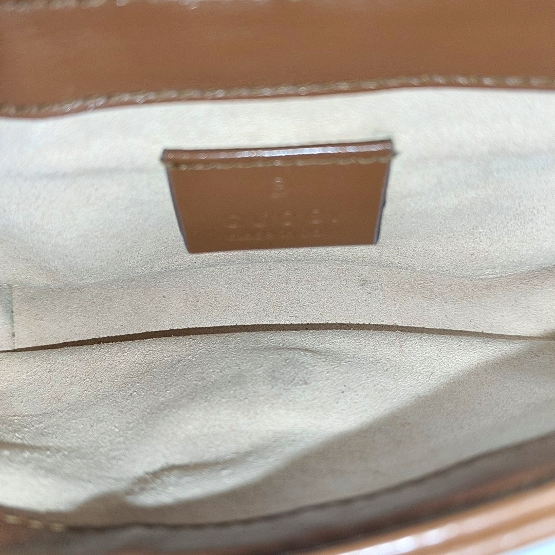 GG Marmont Mini Quilted Calfskin Brown