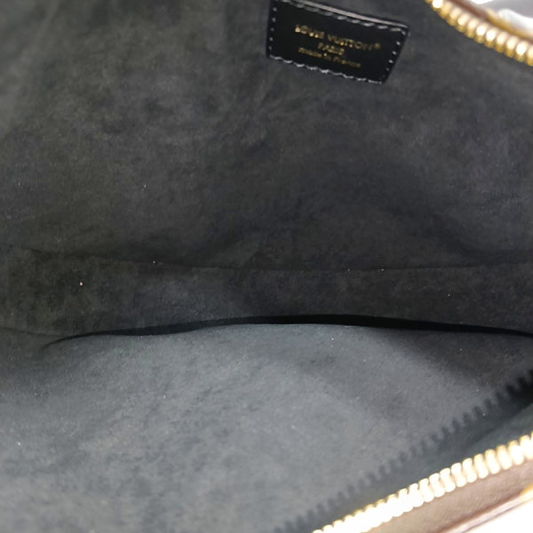 COOKIE BB Monogram Coated Canvas Brown