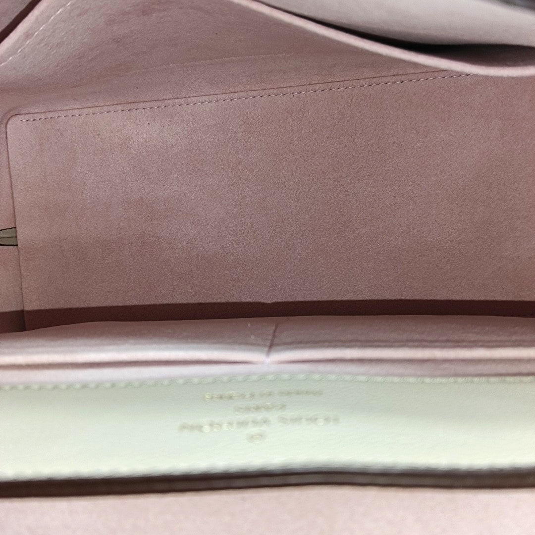 Calfskin Shoulder Bag Beige