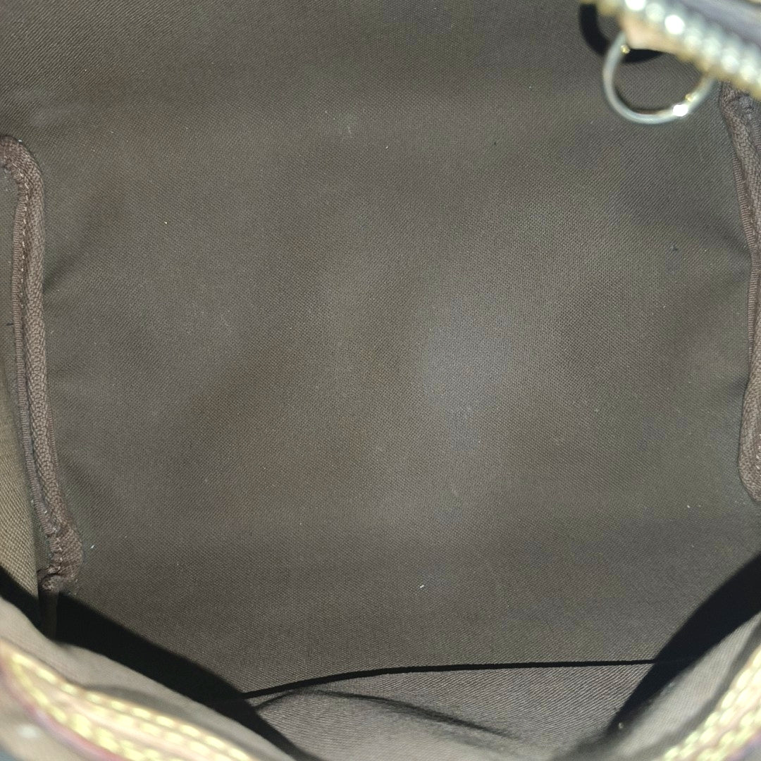 SPEEDY 25 Monogram Coated Canvas Brown