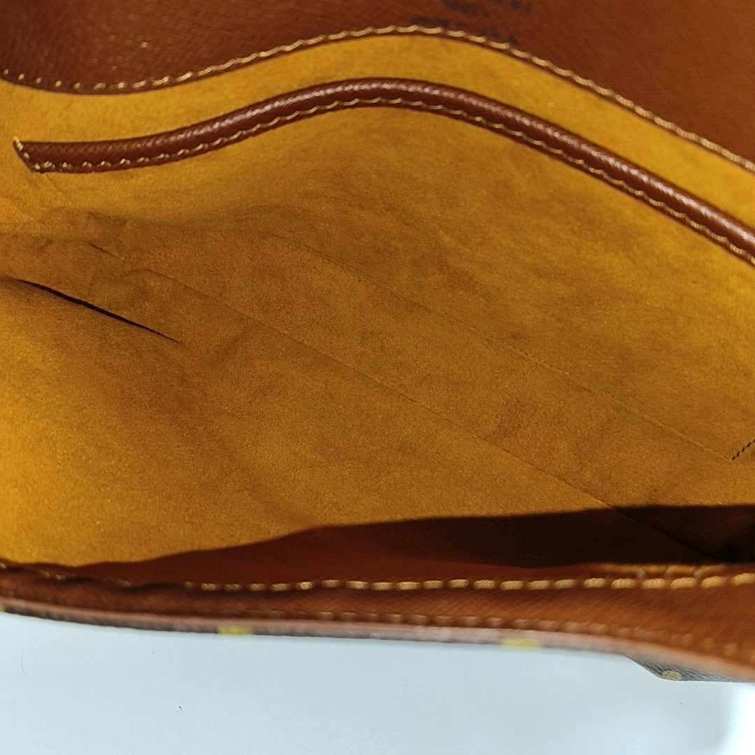 MUSETTE TANGO Monogram Coated Canvas Brown