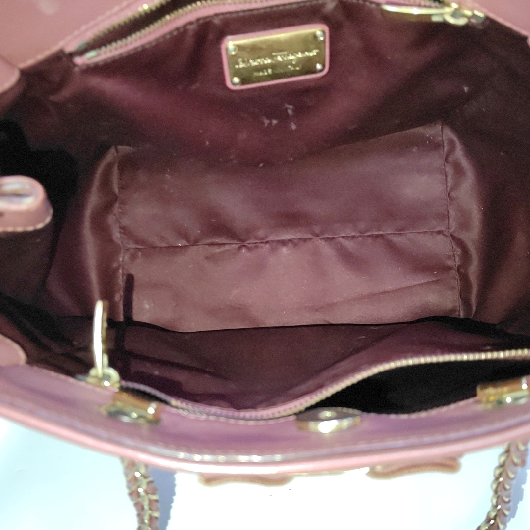 Calfskin Tote Bag Red