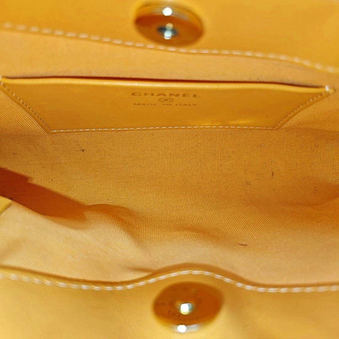 CHANEL 31 Nano Quilted Calfskin Yellow