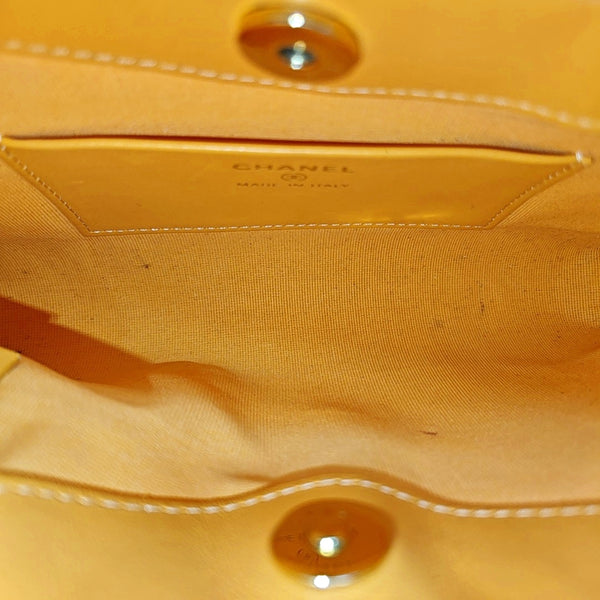 CHANEL 31 Nano Quilted Calfskin Yellow