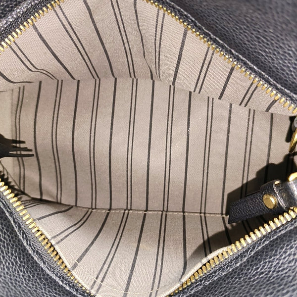 MARAIS Monogram Calfskin Black
