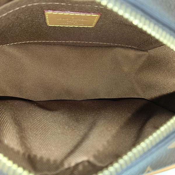 SOFT TRUNK Mini Monogram Coated Canvas Brown