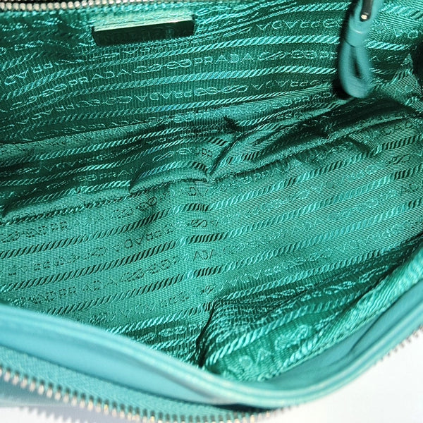 Prada Signaux Calfskin Blue