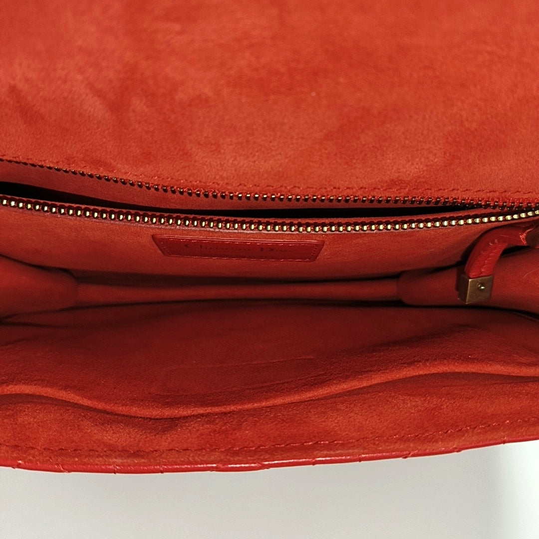 Dioraddict Cannage Lambskin Red