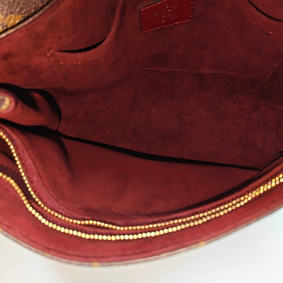 SAINT PLACIDE Monogram Coated Canvas Brown
