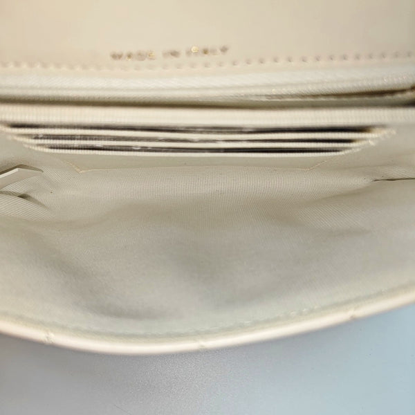 WOC Quilted Calfskin White