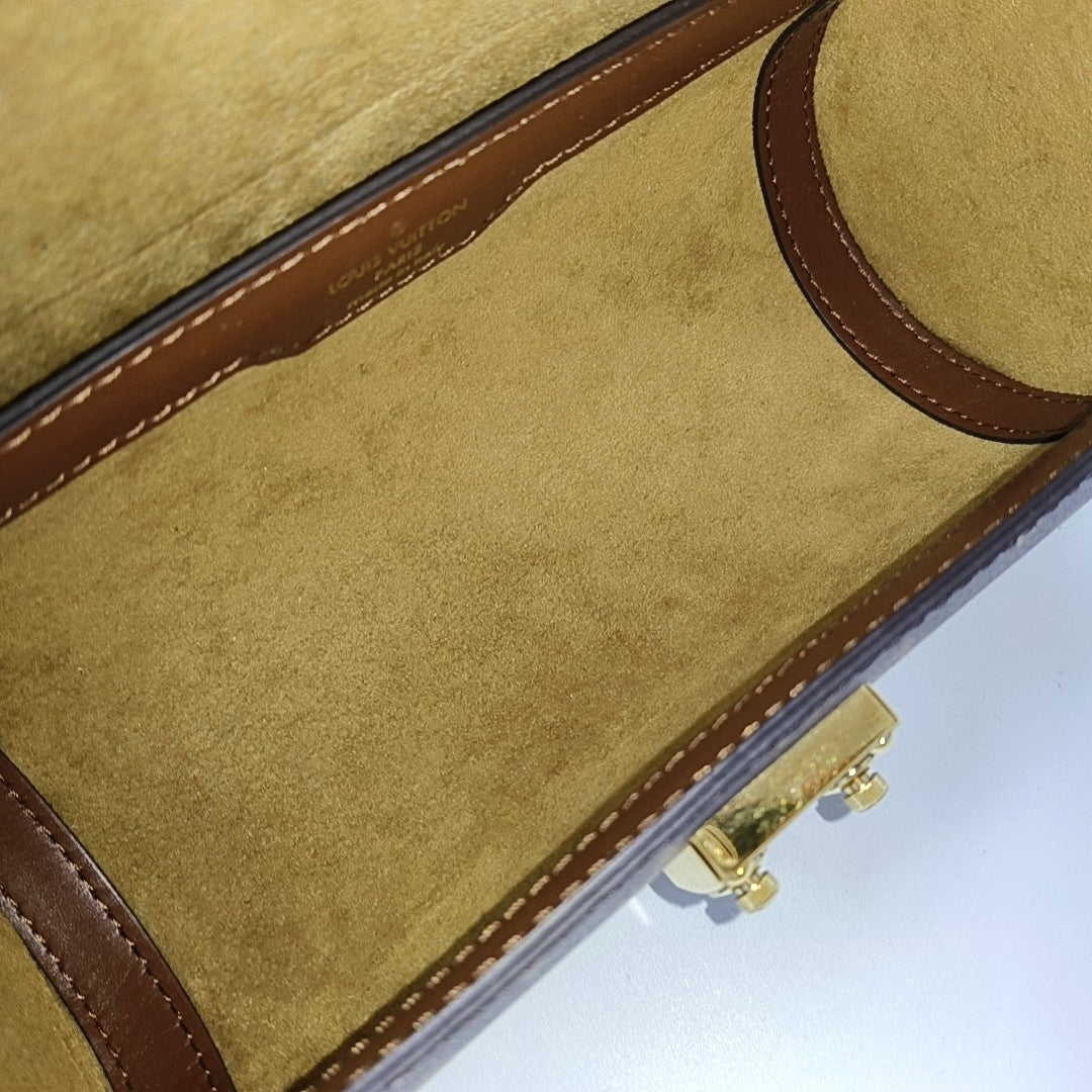 PAPILLON 19 Monogram Coated Canvas Brown
