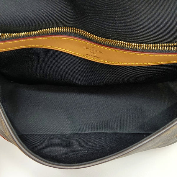DIANE Monogram Coated Canvas Brown
