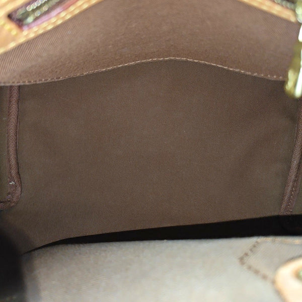 Authenticated pre-owned  SPEEDY 25 Monogram Coated Canvas Brown - Top Handle Bag at Looply