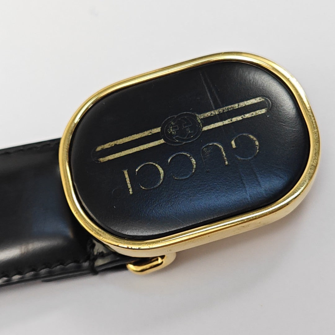 Leather Belt Black