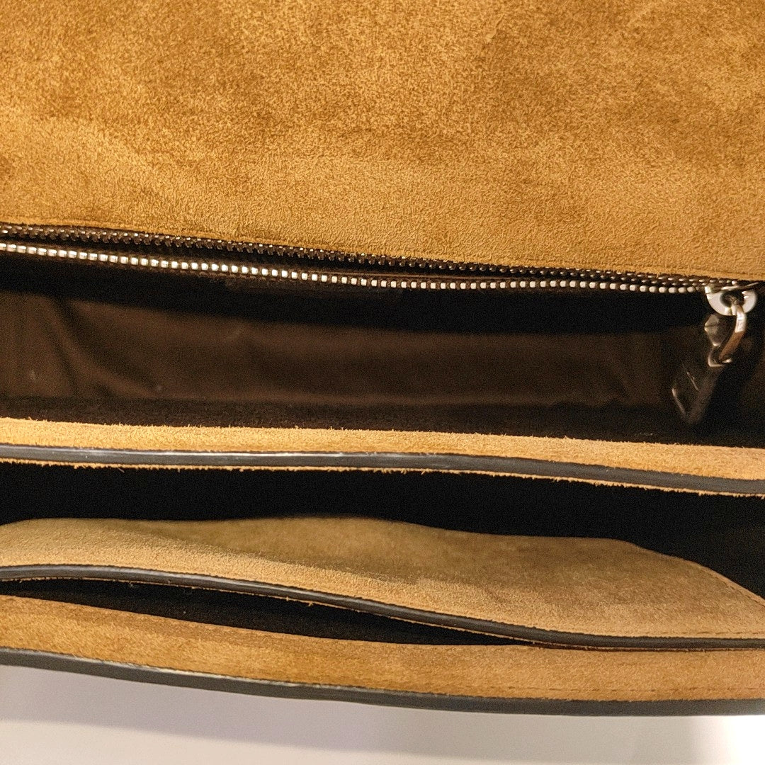 Calfskin Shoulder Bag Green