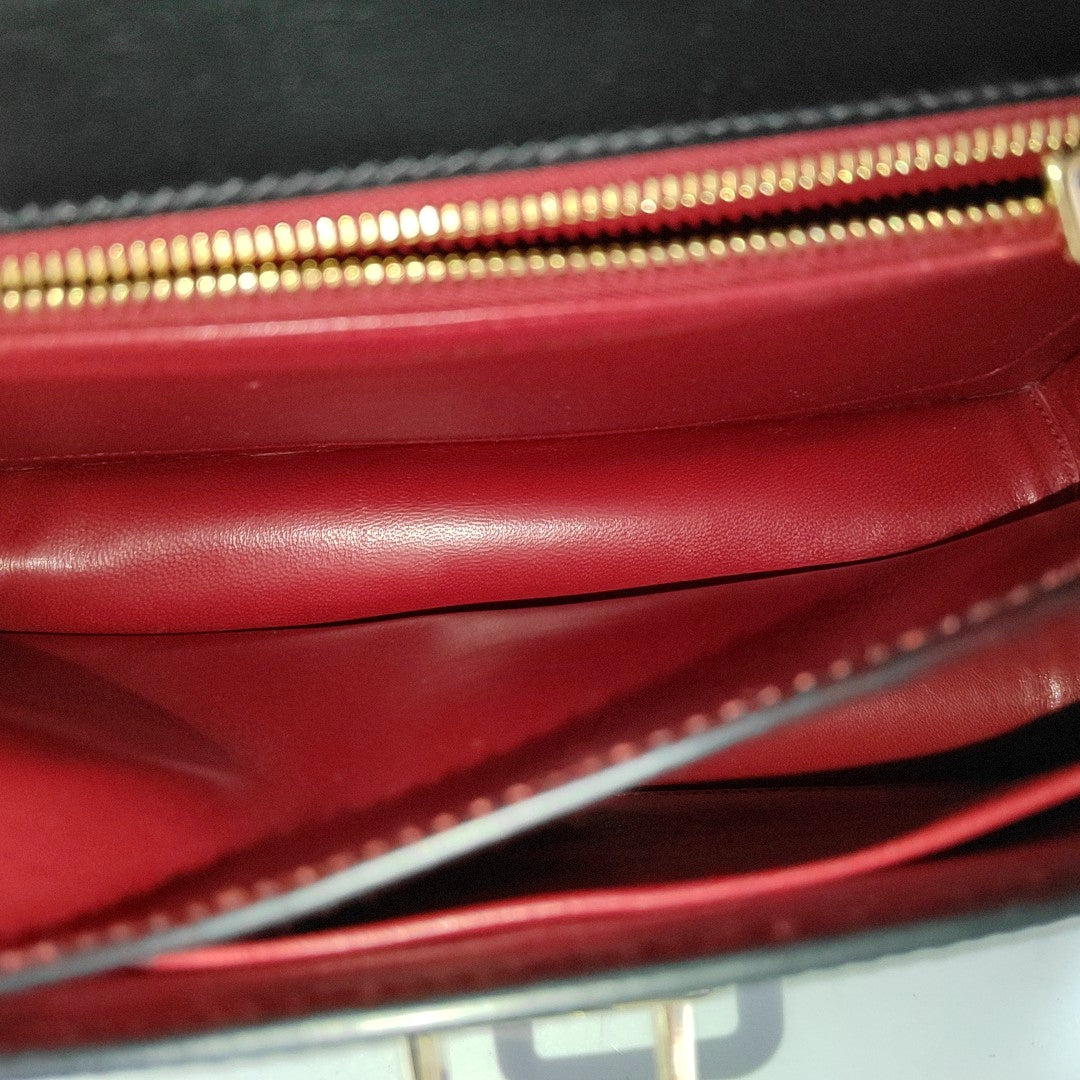 Belle Calfskin Black