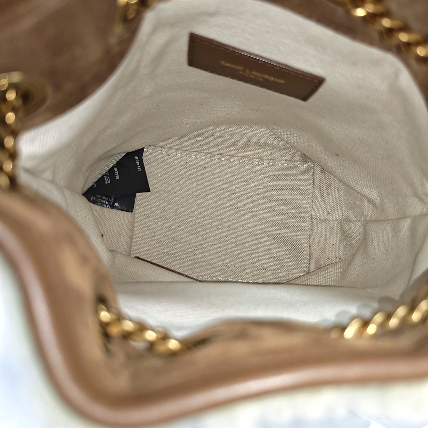JOE Mini Chevron Suede Brown