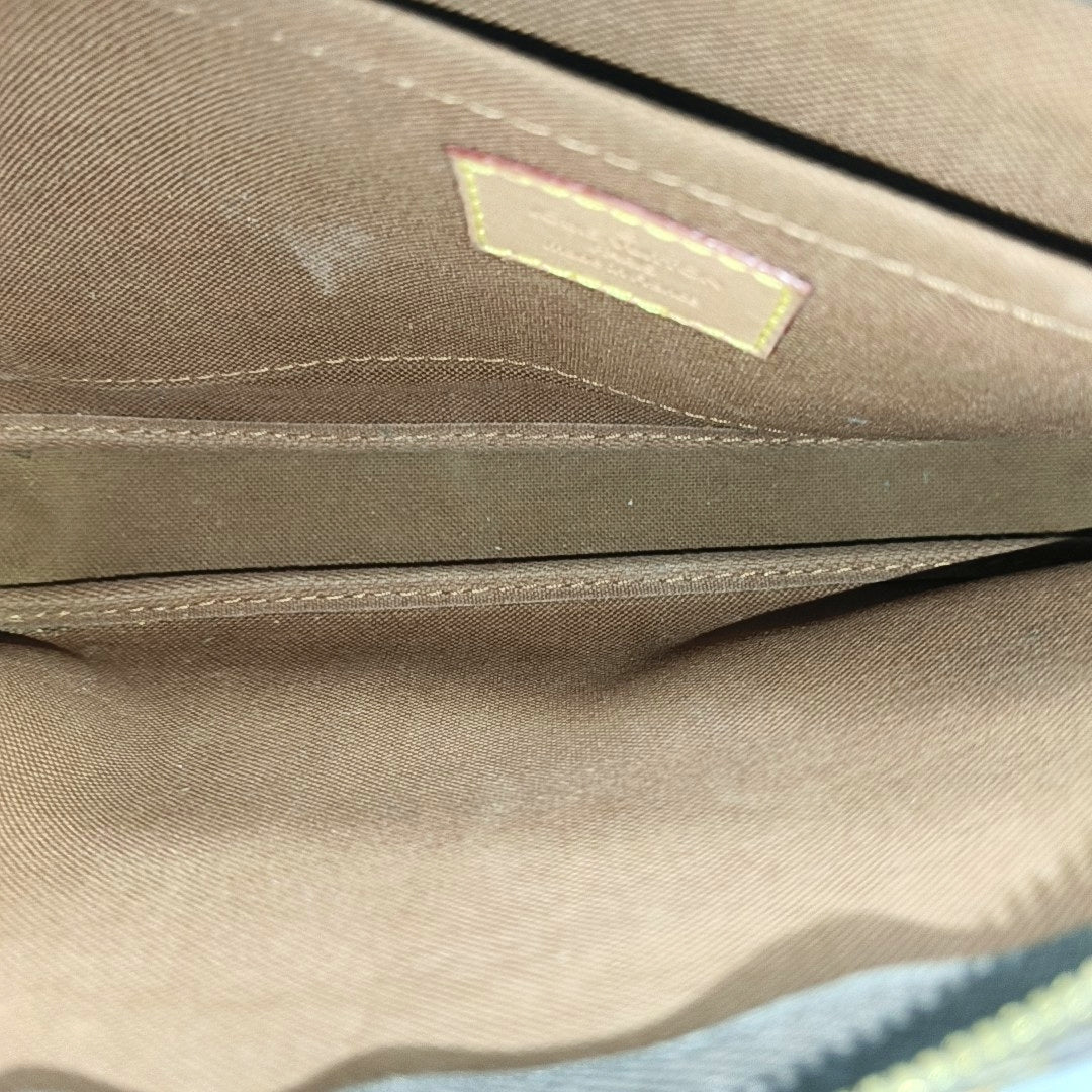 MULTI Monogram Coated Canvas Brown