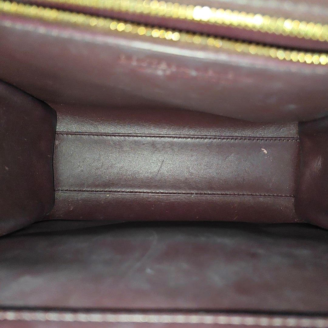 The Clip Calfskin Red