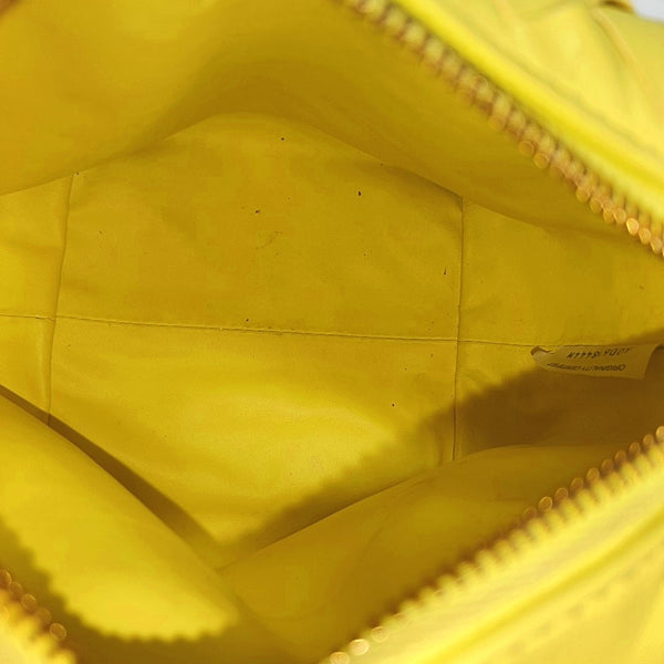 Lambskin Top Handle Bag Yellow