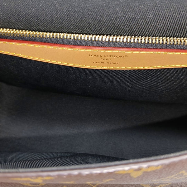 DIANE Monogram Coated Canvas Brown