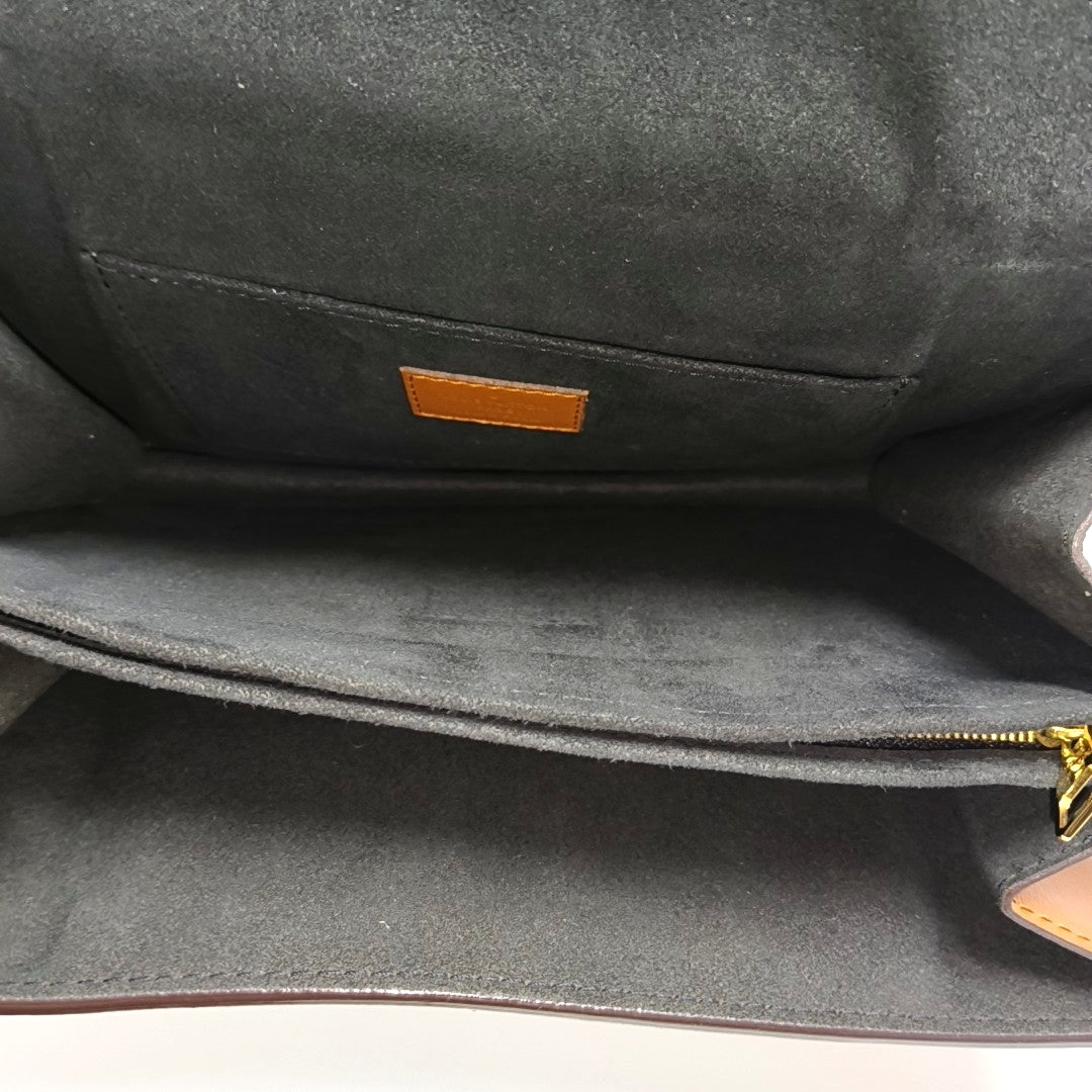 DAUPHINE MM Monogram Coated Canvas Brown