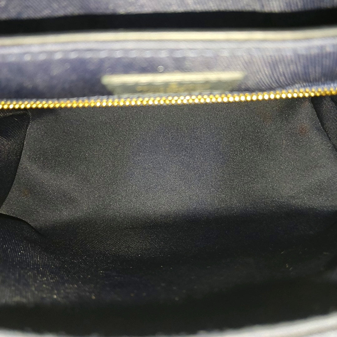 GEORGES MM Monogram Coated Canvas Brown