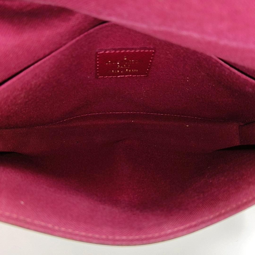 Authenticated pre-owned  FÉLICIE Monogram Coated Canvas Brown - Shoulder Bag at Looply
