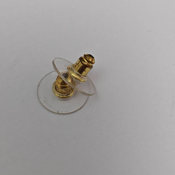 Metal Gold Stud Earrings