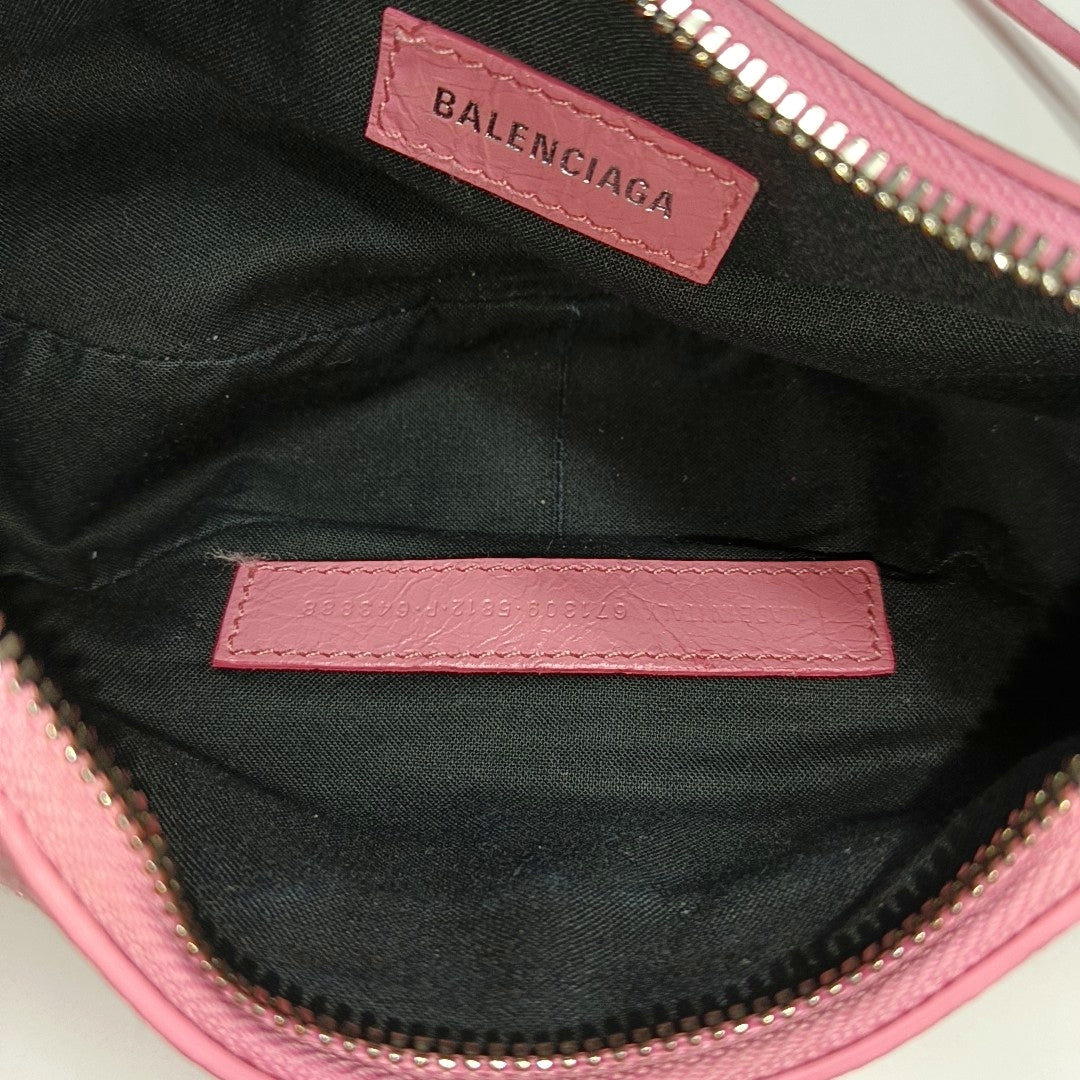 Le Cagole Mini Lambskin Red