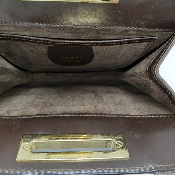 Suede Tote Bag Brown
