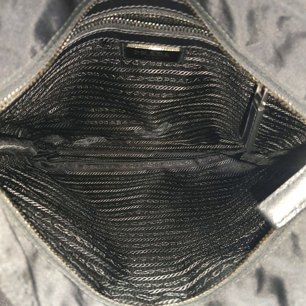 Nylon Shoulder Bag Black