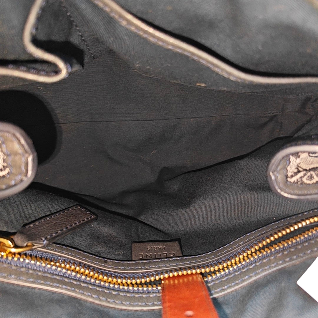 Fabric Tote Bag Gray
