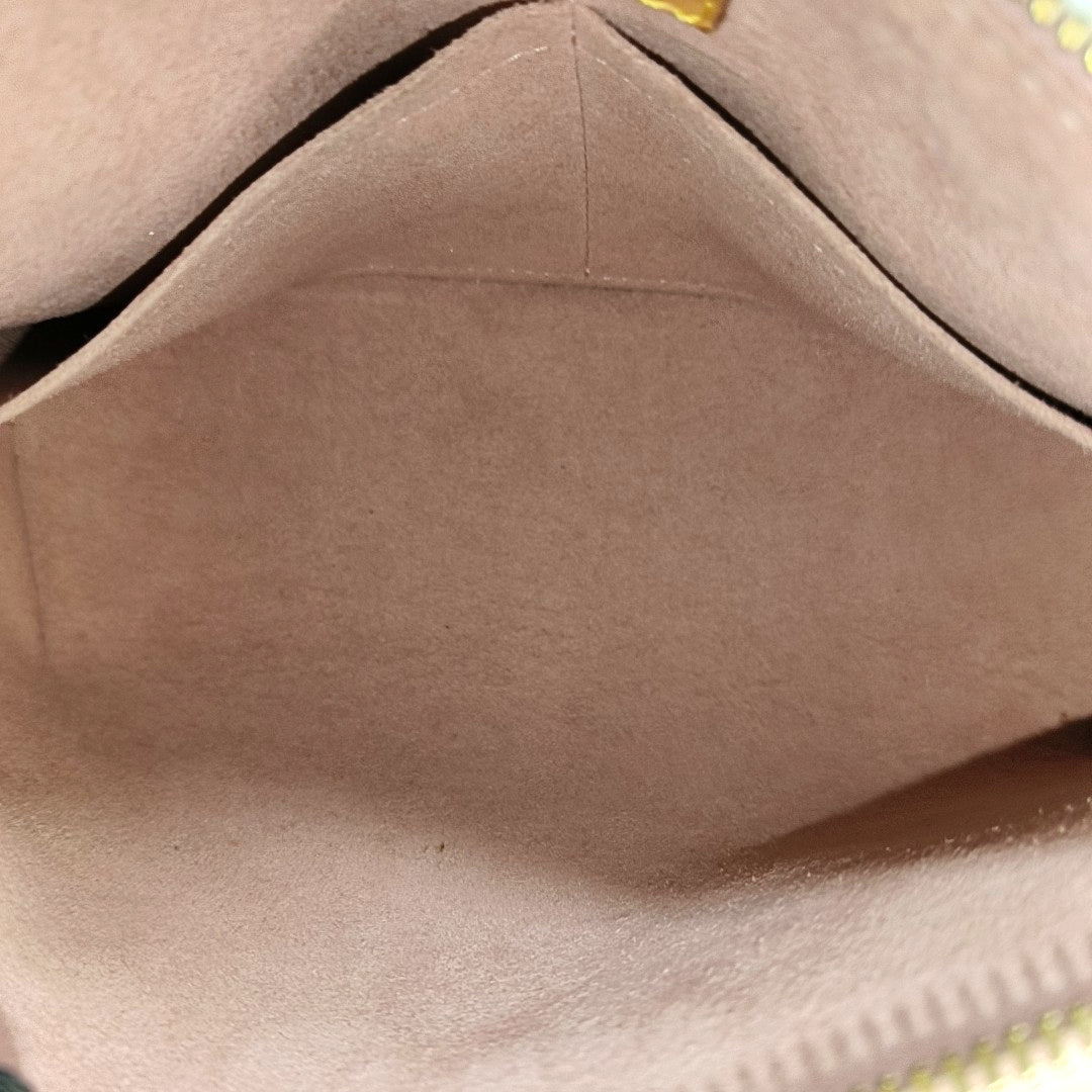 V TOTE BB Monogram Coated Canvas Pink